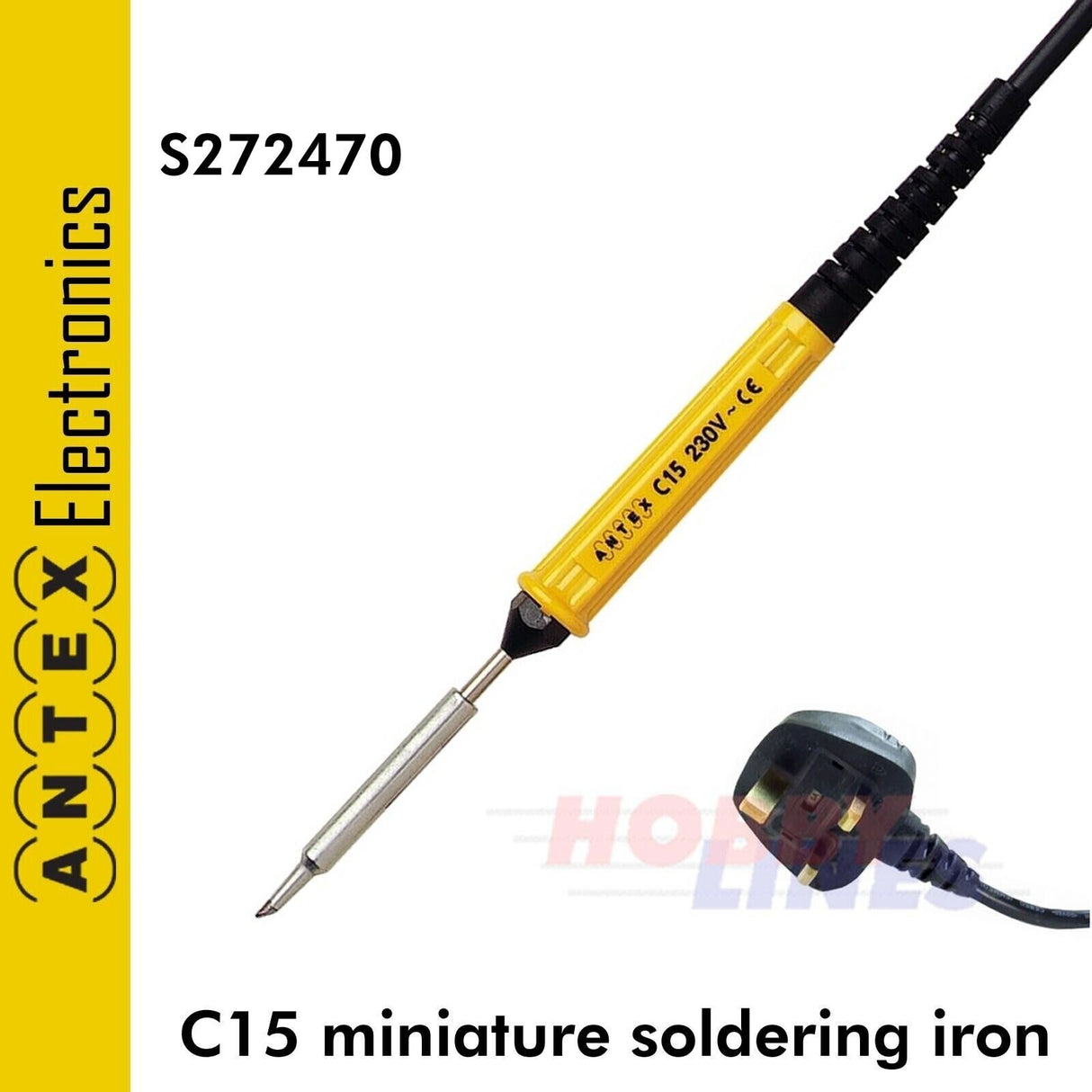 C15 Miniature Soldering Iron | Antex Electronics | 77702 