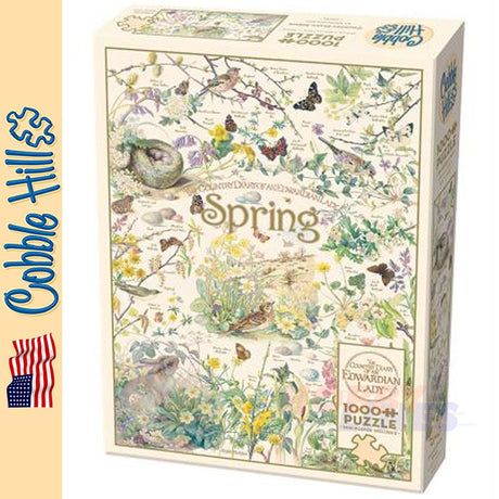Country Diary: Spring Cobble Hill puzzle 1000pc CH40092