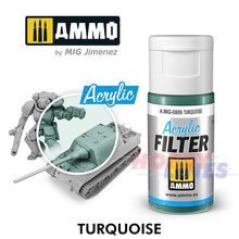 Load image into Gallery viewer, Ammo ACRYLIC FILTER 15ml Full Range of 30 Filter Colours Mig Jimenez
