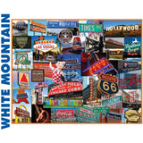 Signs Across America - 1000pc Puzzle | White Mountain | 2145pz