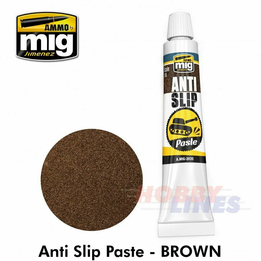 Anti Slip Paste Range | Ammo By Mig Jimenez | MIG2033/4/5