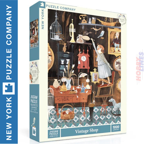 VINTAGE SHOP New York Puzzle Company 1000pc Jigsaw 