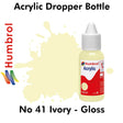Acrylic Dropper - No 41 Ivory - Gloss | Humbrol | DB0041