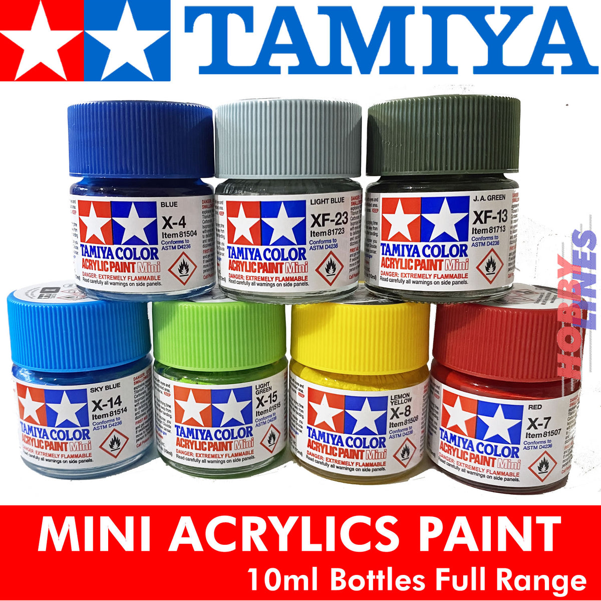 Acrylic Mini Paint -  X-32 Titan Silver | Tamiya | TM81532