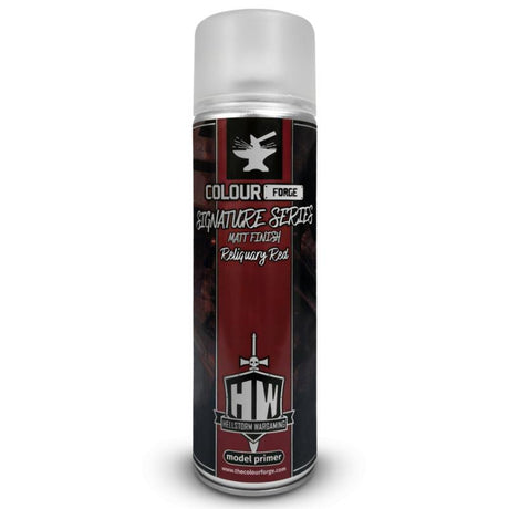 Reliquary Red - 500ml Spray Primer | Colour Forge | TCFSPR037