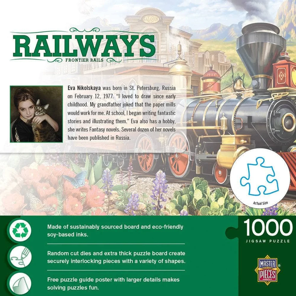 Frontier Rails - 1000pc Puzzle | Masterpieces | 72516