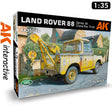 Land Rover 88 - Series IIA Crane - Tow Truck - Model Kit | AK interactive | AK35014