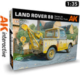 Land Rover 88 - Series IIA Crane - Tow Truck - Model Kit | AK interactive | AK35014