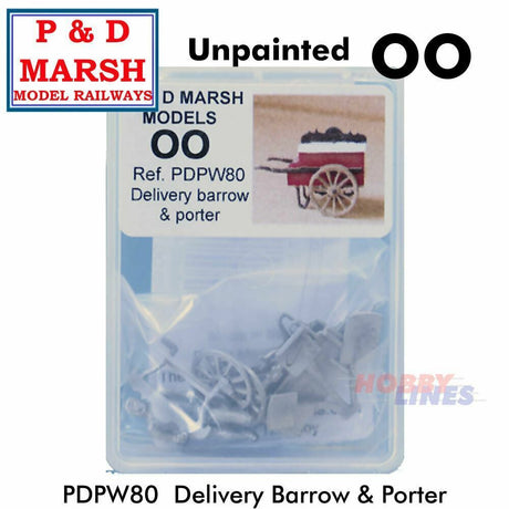 Delivery Barrow and Porter - Unpainted | P&D Marsh | PW80