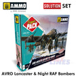 AVRO LANCASTER & Night RAF Bombers SOLUTION SET AMMO By Mig Jimenez MIG7814