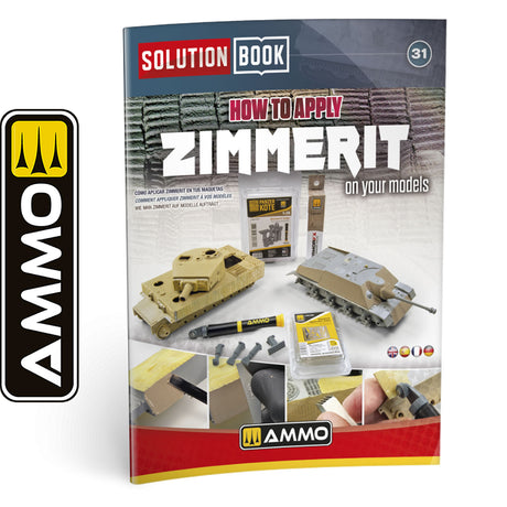 Solution Box Mini 31 - How to apply Zimmerit  | Ammo by Mig Jimenez | MIG7906