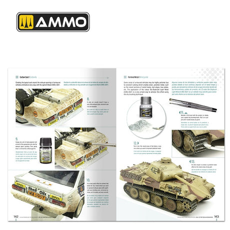 Scale Modeling for Beginners Vol. 2: Paint & Weathering (Bilingual) | Ammo by Mig Jimenez | MIG6301