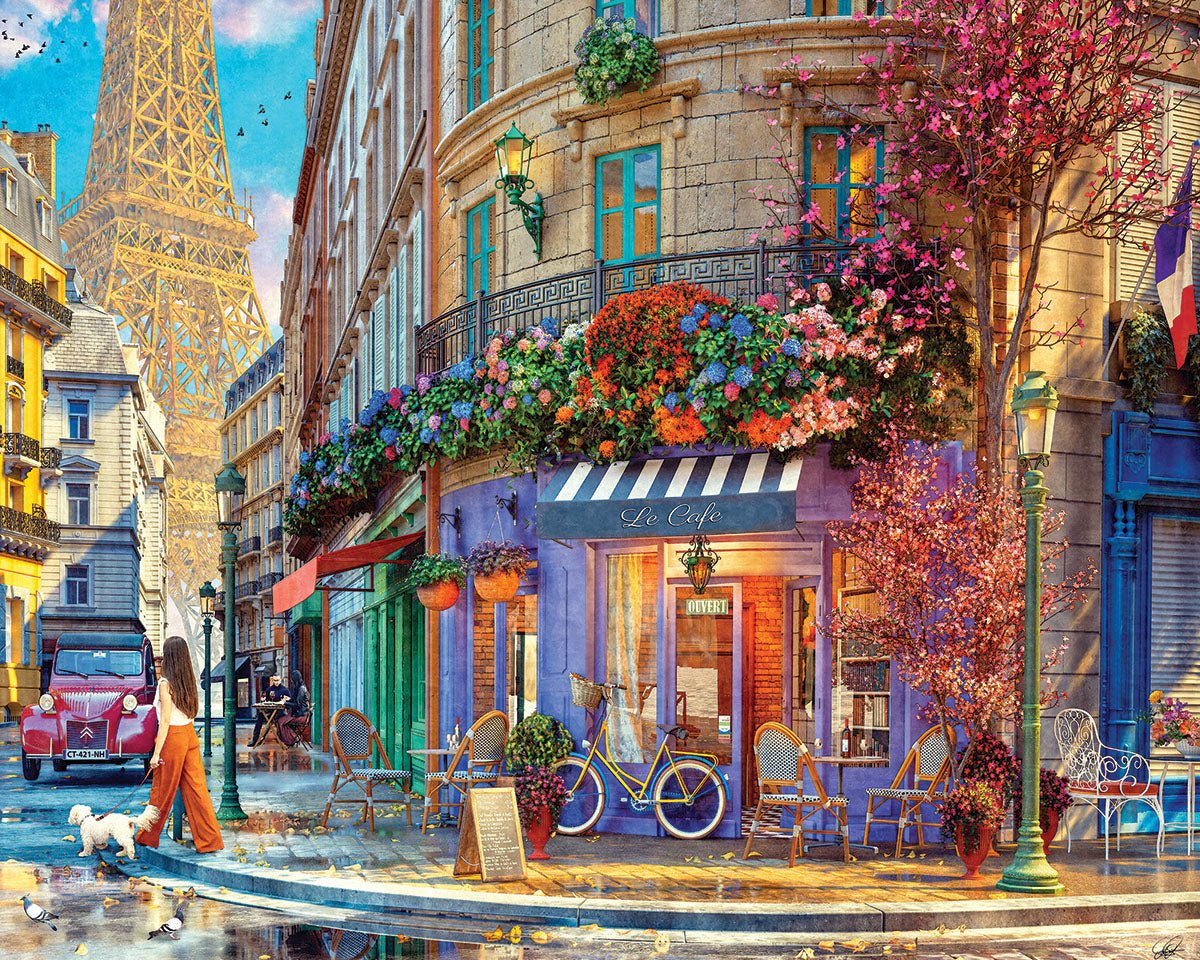 Late Summer in Paris - 1000pc Puzzle | White Mountain | 2194pz