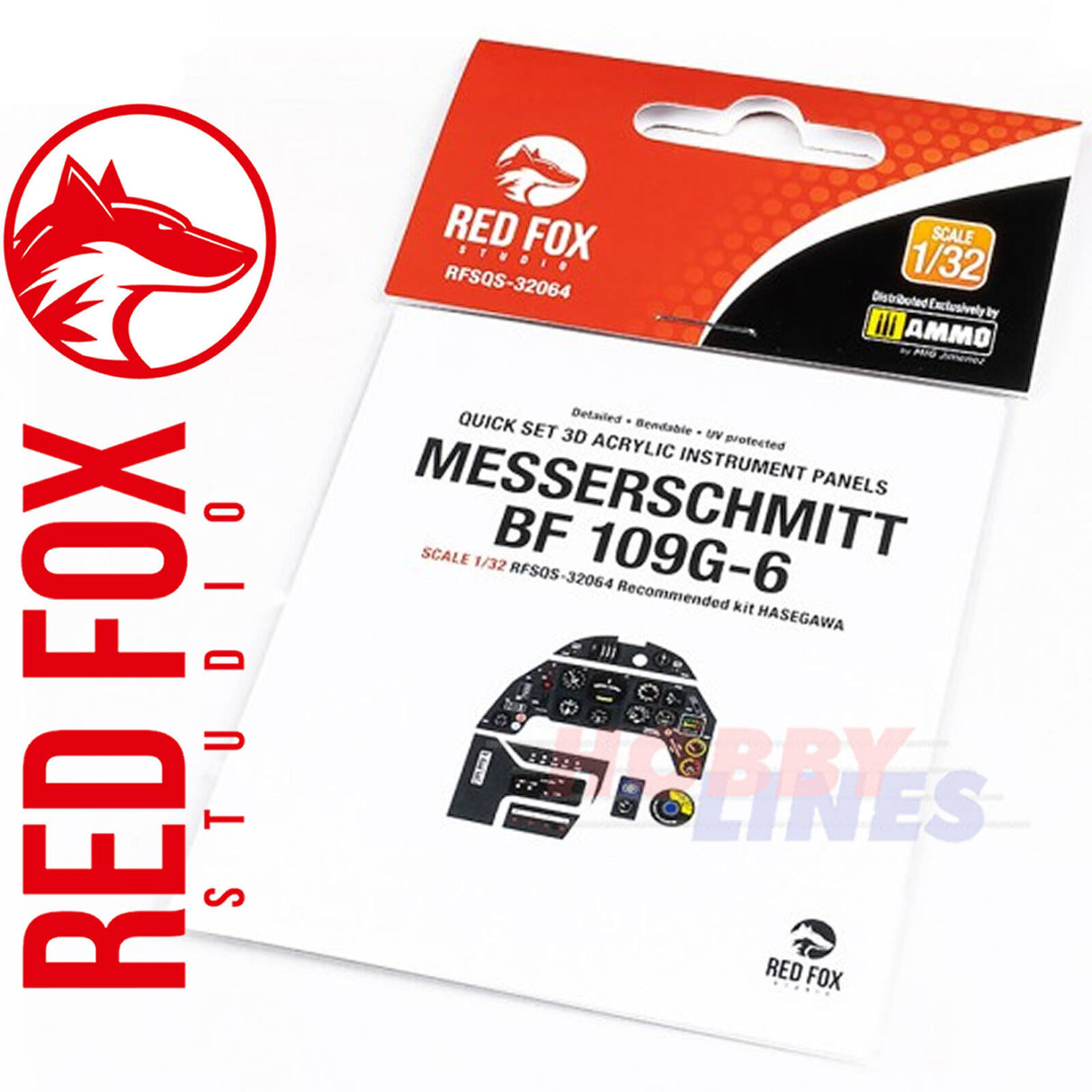 1/32 Messerschmitt Bf 109G-6 (for Hasegawa kit)