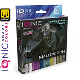 Acrylic Paint Set - 12 x 20ml Jars - Malediction Legion of the Fallen | IONIC | IONIC0464