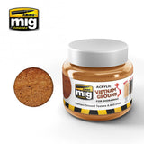 Acrylic Mud - Vietnam Ground Texture - 250ml | Ammo by Mig Jimenez | MIG2109