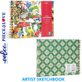 Mushroom Hardcover Artist Sketchbook - 80pg | eeBoo | SKL334