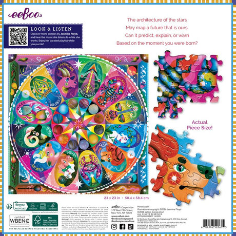 Horoscopes 1000pc Puzzle | eeBoo | PZT655