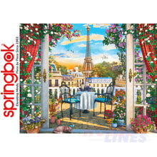 Load image into Gallery viewer, LUXURIOS LOOKOUT 1000 piece Paris SPRINGBOK Jigsaw Puzzle Random Cut Super Deluxe
