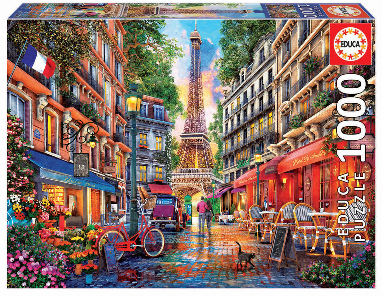 *Damaged Box* Paris Dominic Davison 1000pc Puzzle | Educa | 19019