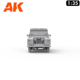 Land Rover 88 - Series IIA Station Wagon - Model Kit | AK interactive | AK35013