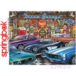 DREAM GARAGE 1000 piece SPRINGBOK Jigsaw Puzzle Random Cut Super Deluxe