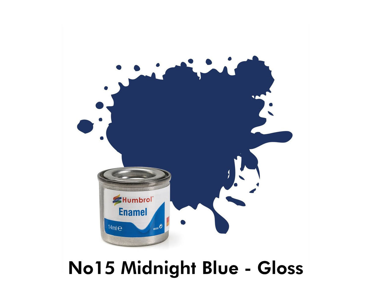 Enamel Tinlets No 15 Midnight Blue Gloss