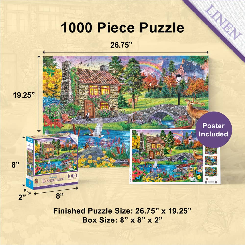 Stoney Brook Cottage - 1000pc Puzzle | Masterpieces | MSP-71984