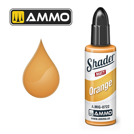 Shader - Matt - Orange - 10ml Bottle | Ammo by Mig Jimenez | MIG0722