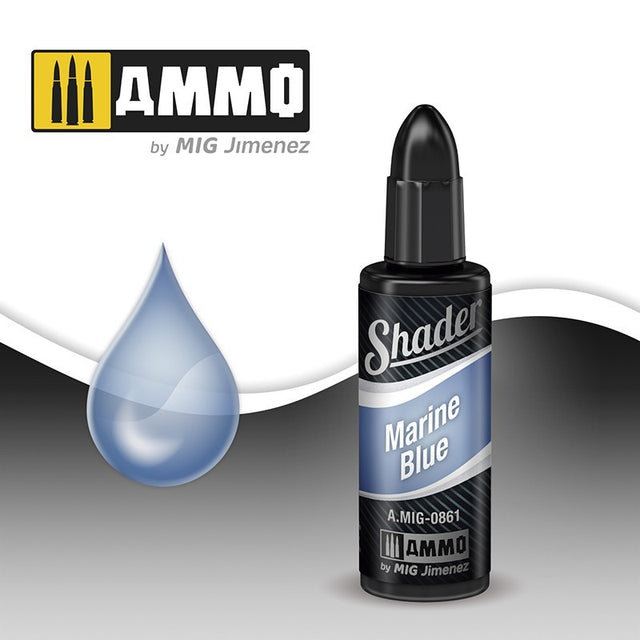 Marine Blue Shader - 10ml | Ammo by Mig Jimenez | MIG861