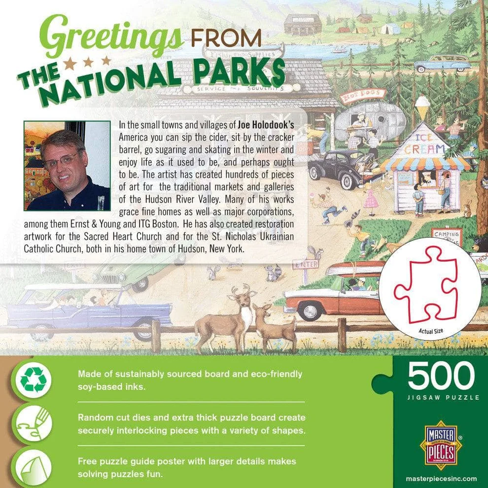 Greetings from The National Parks - 500pc Puzzle | Masterpieces | MSP-82226.01