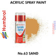 No 63 Sand 150ML Humbrol Sprays