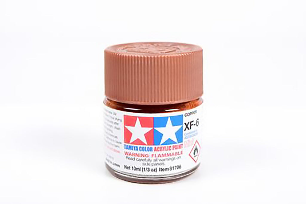 Tamiya Acrylic Mini Paint Xf-6 Copper