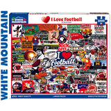 I Love Football - 1000pc Puzzle | White Mountain | 1771pz