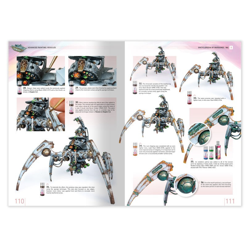 Encyclopaedia of Wargames -   Vol.3 - Advanced Painting: Vehicles | IONIC | IONIC1302
