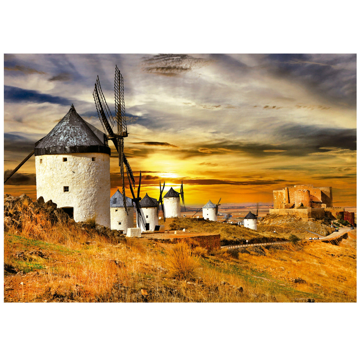 Wind Mills Consuegra 1500 Piece Jigsaw Puzzle | Educa | 19618