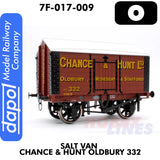 Salt Van Chance & Hunt Oldbury 332 - Wagon  | Dapol | 7F-018-009