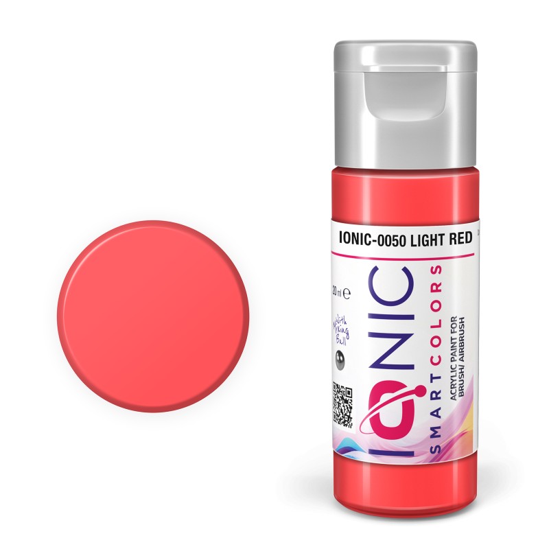 Acrylic Paint - Light Red Smart Color - 20ml | IONIC | IONIC0050