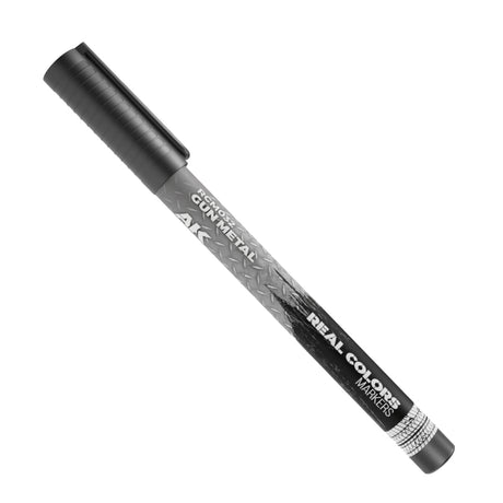 Real Colors Marker - Gun Metal | AK interactive | RCM032
