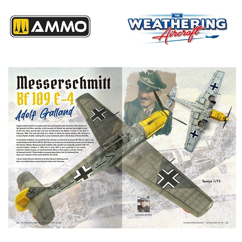 THE WEATHERING AIRCRAFT MAGAZINE Issue 24 Messerschmitt BF 109 | Ammo by Mig Jimenez 