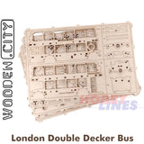 London Double Decker - 3D Puzzle | Wooden City | WR303
