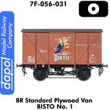 BR Standard Plywood Van - Bisto | Dapol |  7F-056-031