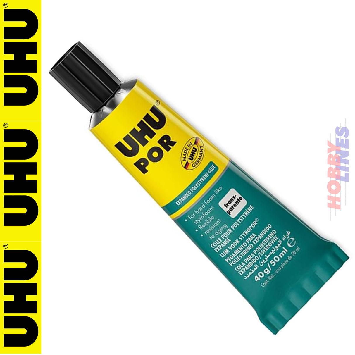 POR - Expanded Polystyrene Glue - 50ml | UHU | 63187