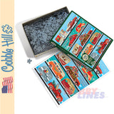 Holiday Hustle COBBLE HILL Christmas 1000pc jigsaw puzzle 40010