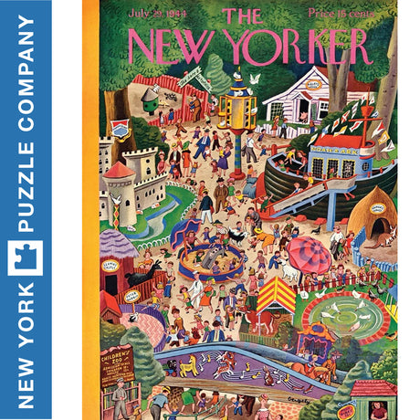 The New Yorker DAY AT THE ZOO 1000pc Jigsaw