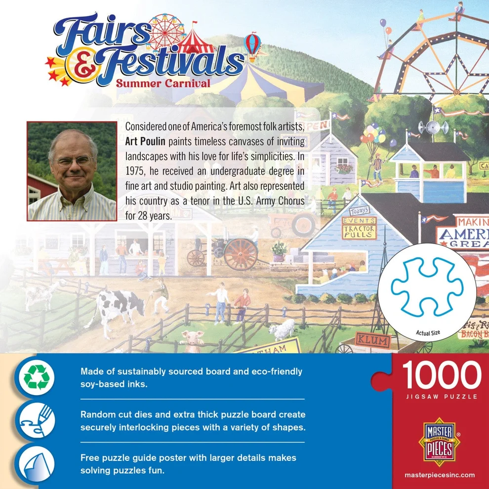 Summer Carnival - 1000pc Puzzle | Masterpieces | 72539