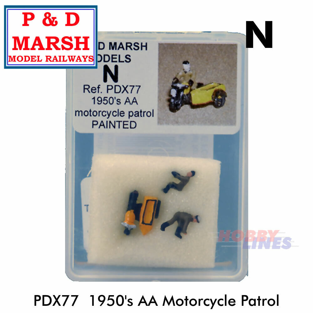 1950s AA Motorcycle Patrol | P&D Marsh | X77