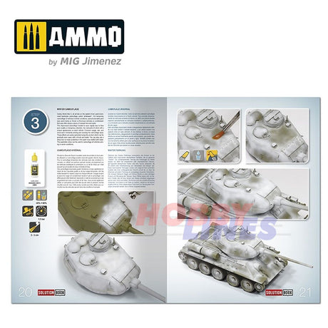 Solution Box Mini - WWII Soviet Winter Vehicles | Ammo by Mig Jimenez | MIG7903