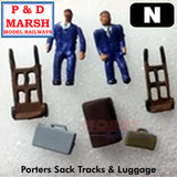 Porters Sacktrucks Luggage Figures | P&D Marsh | X86 