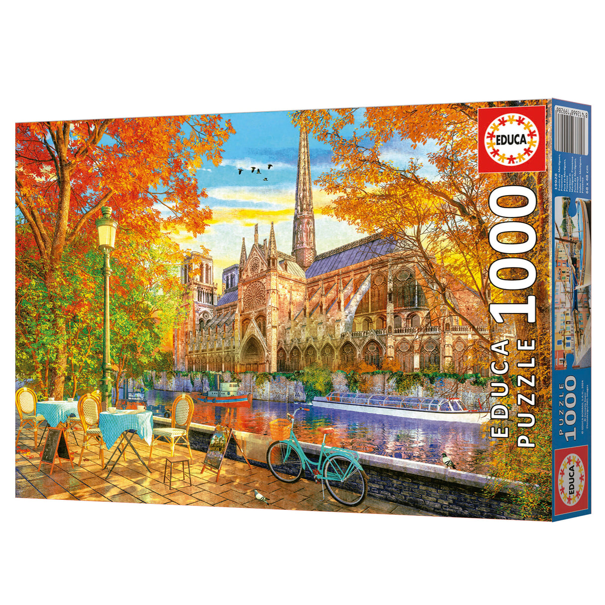 Notre Dame in Autumn 1000pc Jigsaw Puzzle | Educa | 19936